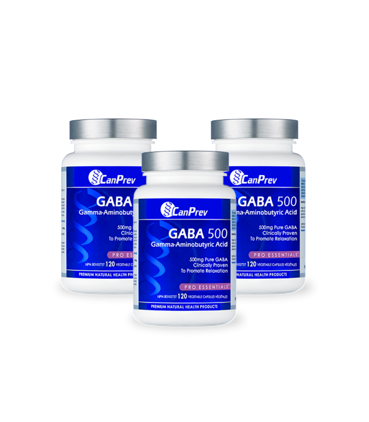 CanPrev 캔프레브 GABA 500 120 식물성 캡슐 | 매일 업데이트되는 특가 상품 | VITASHOP