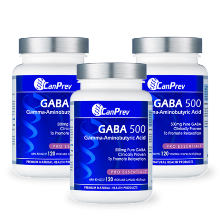 CanPrev 캔프레브 GABA 500 120 식물성 캡슐 | 매일 업데이트되는 특가 상품 | VITASHOP