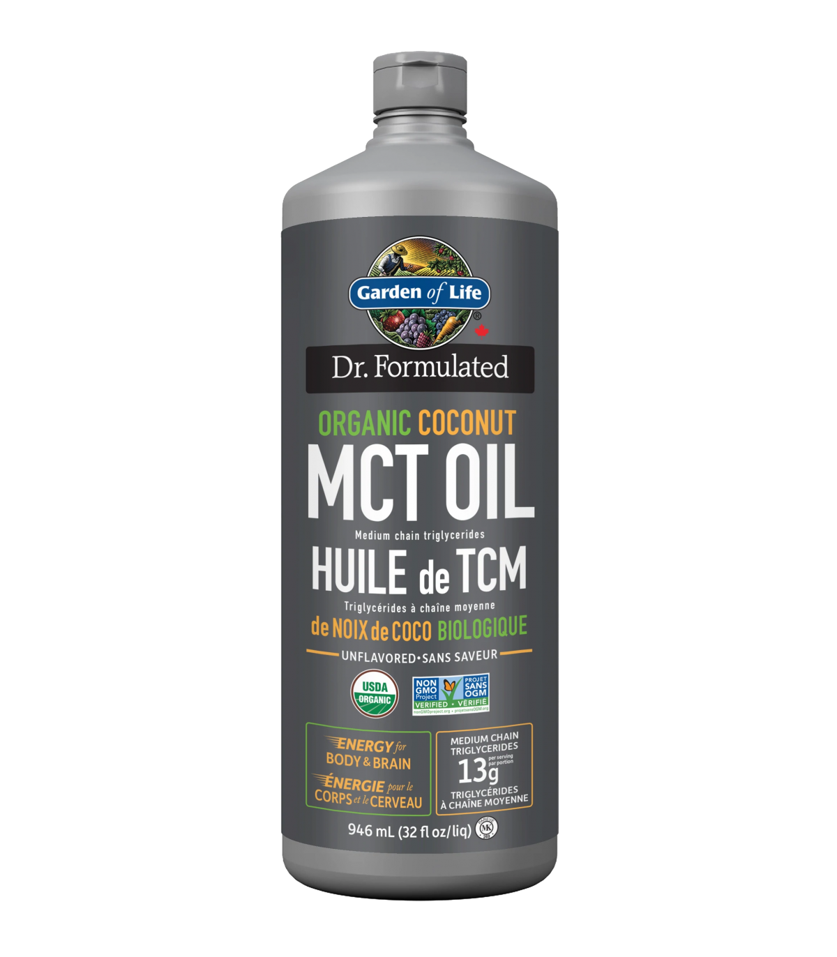 Garden of Life Dr. Formulated Organic MCT Oil 946 mL | Unbeatable Prices, Daily Deals | VITASHOP