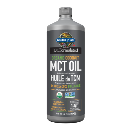Garden of Life Dr. Formulated Organic MCT Oil 946 mL | Unbeatable Prices, Daily Deals | VITASHOP