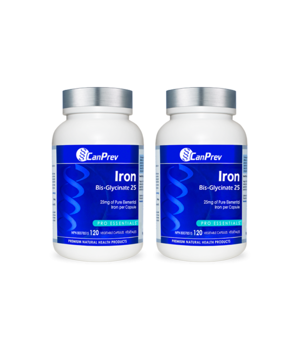 CanPrev Iron Bis-Glycinate 25 120 Vegi Capsules | Unbeatable Prices, Daily Deals | VITASHOP