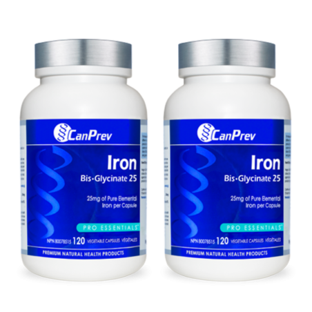 Iron Bis-Glycinate 25 120 Vegi Capsules | Safest & Easiest Shopping Vitamins Online | VITASHOP