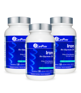 Iron Bis-Glycinate 25 120 Vegi Capsules | Safest & Easiest Shopping Vitamins Online | VITASHOP