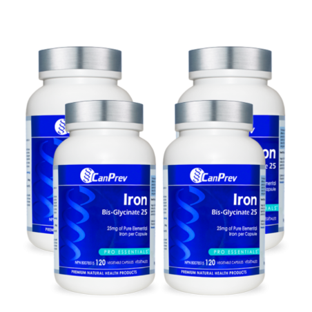 Iron Bis-Glycinate 25 120 Vegi Capsules | Safest & Easiest Shopping Vitamins Online | VITASHOP