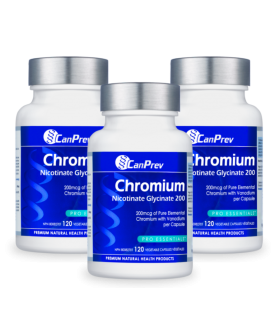 CanPrev Chromium Nicotinate Glycinate 200 120 Vegi Capsules | Unbeatable Prices, Daily Deals | VITASHOP