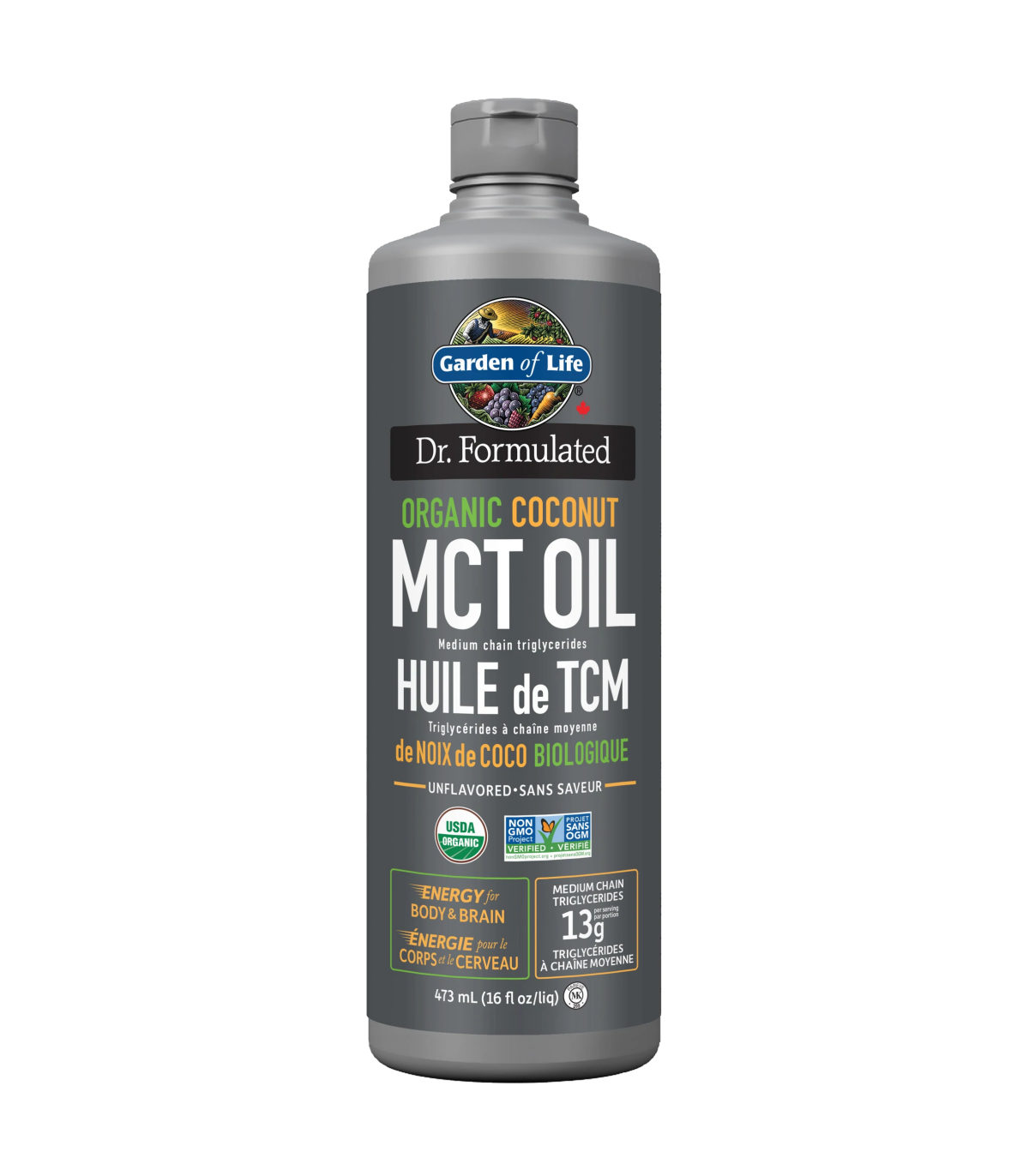 Garden of Life Dr. Formulated Organic MCT Oil 473 mL | 每天不同折扣, 全网最低价格 | 种类齐全的保健品店铺 VITASHOP, 只有你想不到, 没有你买不到 !