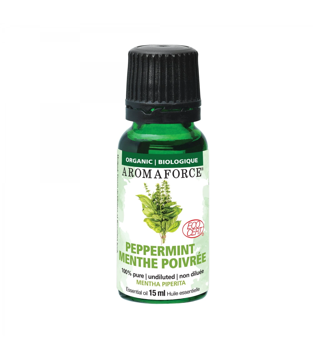Aromaforce Peppermint-Organic 15 ml | Safest & Easiest Shopping Vitamins Online | VITASHOP