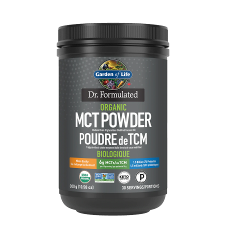 Garden of Life Dr. Formulated Organic MCT Powder 300 g | 每天不同折扣, 全网最低价格 | 种类齐全的保健品店铺 VITASHOP, 只有你想不到, 没有你买不到 !