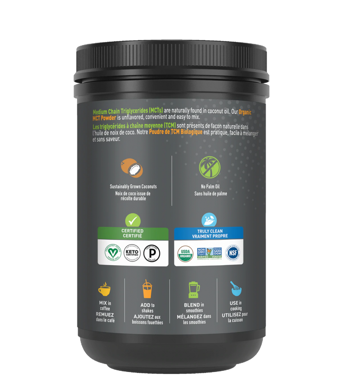 Garden of Life Dr. Formulated Organic MCT Powder 300 g | 每天不同折扣, 全网最低价格 | 种类齐全的保健品店铺 VITASHOP, 只有你想不到, 没有你买不到 !