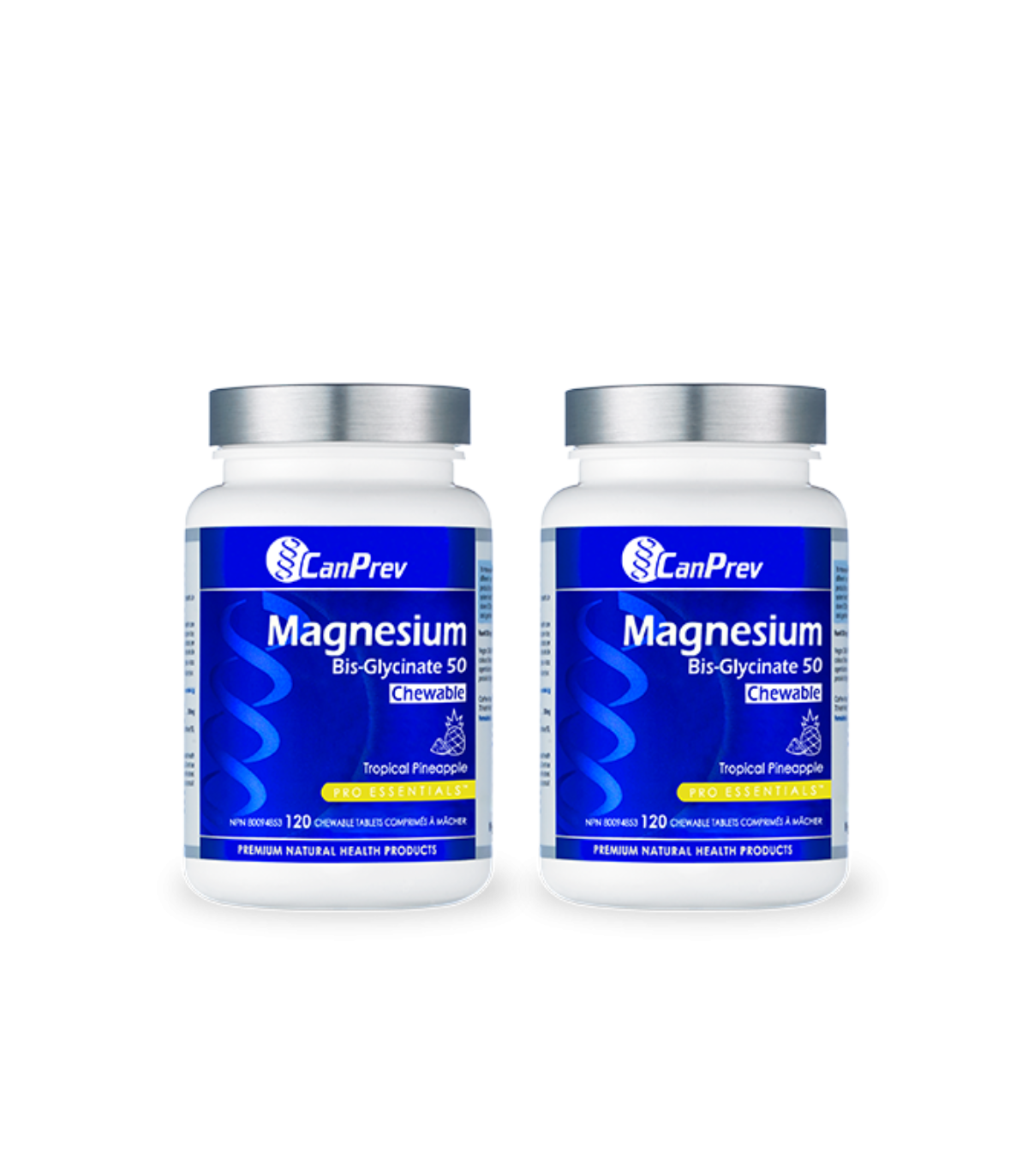 CanPrev Magnesium Bis-Glycinate 50 Chewable Tropical Pineapple 120 Tablets | 每天不同折扣, 全网最低价格 | 种类齐全的保健品店铺 VITASHOP, 只有你想不到, 没有你买不