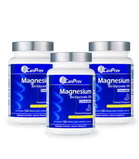 CanPrev Magnesium Bis-Glycinate 50 Chewable Tropical Pineapple 120 Tablets | 每天不同折扣, 全网最低价格 | 种类齐全的保健品店铺 VITASHOP, 只有你想不到, 没有你买不