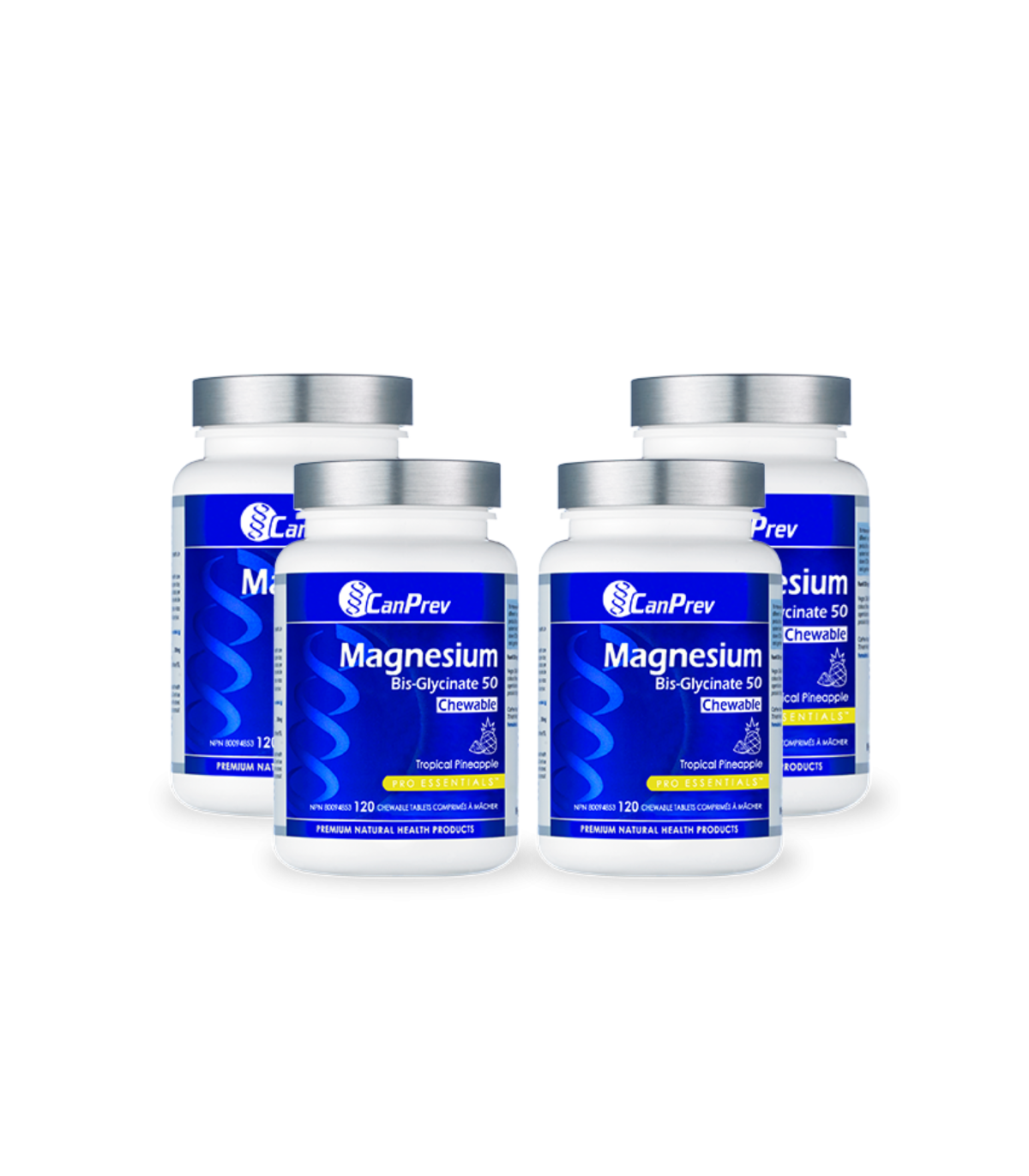 CanPrev Magnesium Bis-Glycinate 50 Chewable Tropical Pineapple 120 Tablets | 每天不同折扣, 全网最低价格 | 种类齐全的保健品店铺 VITASHOP, 只有你想不到, 没有你买不