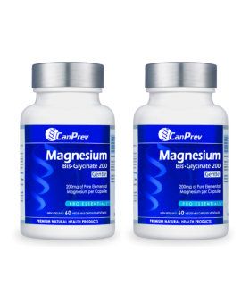 Magnesium Bis-Glycinate 200 Gentle 60 Vegi Capsules | Safest & Easiest Shopping Vitamins Online | VITASHOP