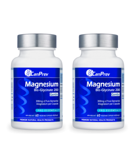 CanPrev Magnesium Bis-Glycinate 200 Gentle 60 Vegi Capsules | Unbeatable Prices, Daily Deals | VITASHOP
