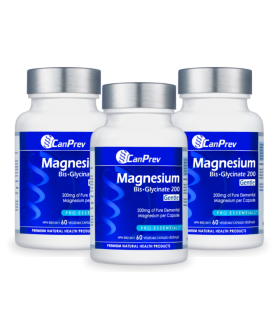 CanPrev Magnesium Bis-Glycinate 200 Gentle 60 Vegi Capsules | 每天不同折扣, 全网最低价格 | 种类齐全的保健品店铺 VITASHOP, 只有你想不到, 没有你买不到 !
