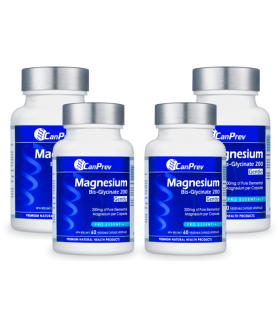 CanPrev Magnesium Bis-Glycinate 200 Gentle 60 Vegi Capsules | Unbeatable Prices, Daily Deals | VITASHOP