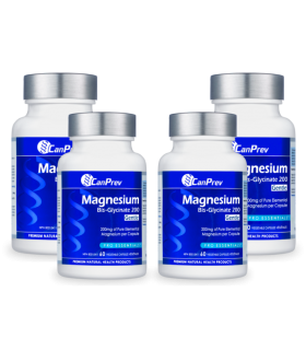 Magnesium Bis-Glycinate 200 Gentle 60 Vegi Capsules | Safest & Easiest Shopping Vitamins Online | VITASHOP
