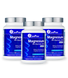 CanPrev Magnesium Bis-Glycinate 200 Gentle 120 Vegi Capsules | 每天不同折扣, 全网最低价格 | 种类齐全的保健品店铺 VITASHOP, 只有你想不到, 没有你买不到 !
