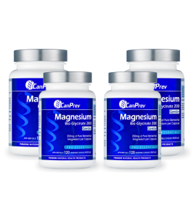 CanPrev Magnesium Bis-Glycinate 200 Gentle 120 Vegi Capsules | Unbeatable Prices, Daily Deals | VITASHOP