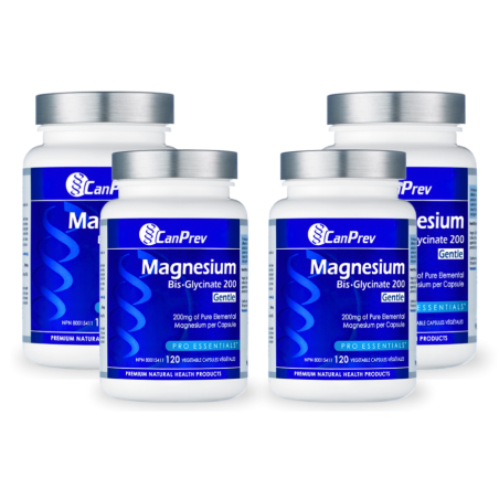 CanPrev Magnesium Bis-Glycinate 200 Gentle 120 Vegi Capsules | Unbeatable Prices, Daily Deals | VITASHOP