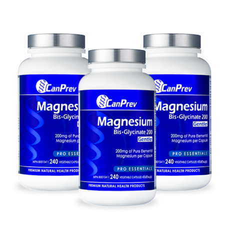 Magnesium Bis-Glycinate 200 Gentle 240 Vegi Capsules | Safest & Easiest Shopping Vitamins Online | VITASHOP