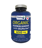 Naka BioPerine, 150 캡슐을 가진 플래티넘 Ashwagandha