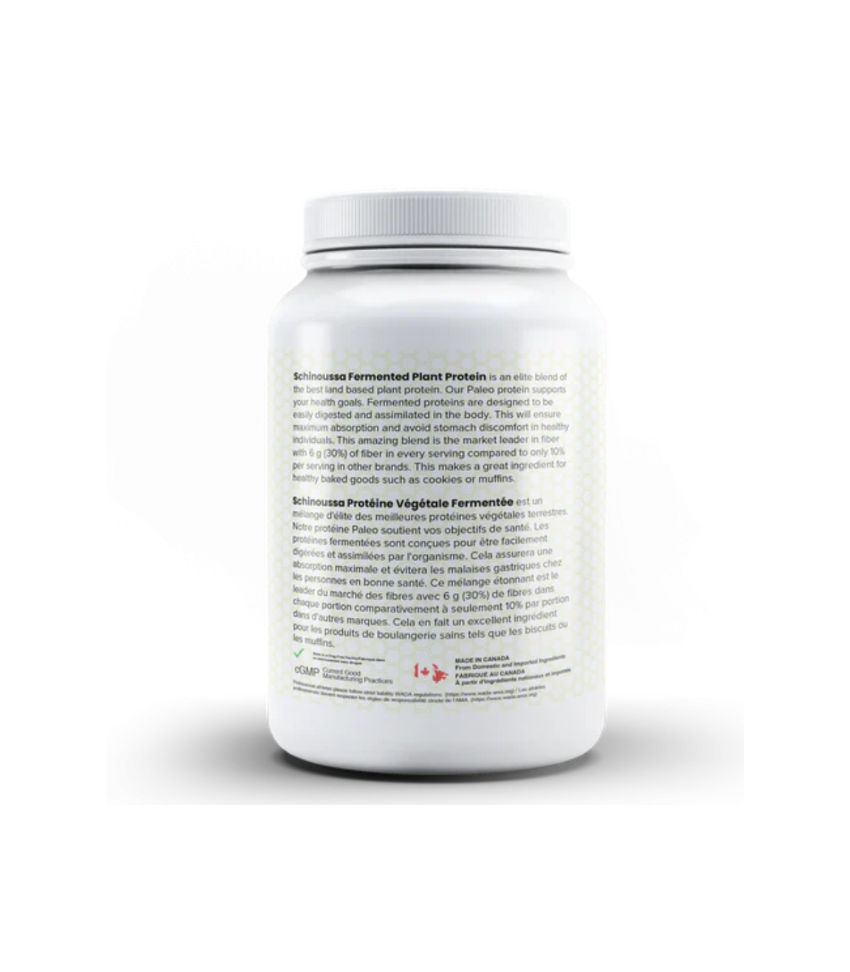 Schinoussa Superfoods Vanilla Ice Cream Plant Based Protein 454g