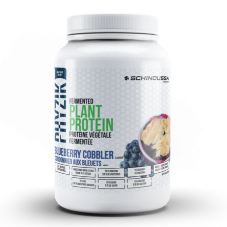 Schinoussa Superfoods Blueberry Cobbler Plant Based Protein 454g