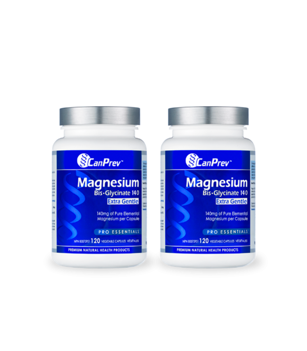 Magnesium Bis-Glycinate 140 Extra Gentle 120 Vegi Capsules | Safest & Easiest Shopping Vitamins Online | VITASHOP