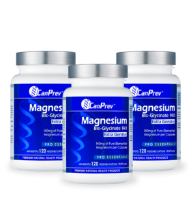 CanPrev Magnesium Bis-Glycinate 140 Extra Gentle 120 Vegi Capsules | 每天不同折扣, 全网最低价格 | 种类齐全的保健品店铺 VITASHOP, 只有你想不到, 没有你买不到 !