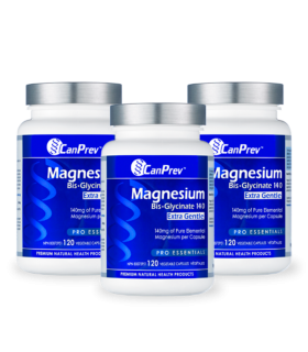 CanPrev Magnesium Bis-Glycinate 140 Extra Gentle 120 Vegi Capsules | 每天不同折扣, 全网最低价格 | 种类齐全的保健品店铺 VITASHOP, 只有你想不到, 没有你买不到 !