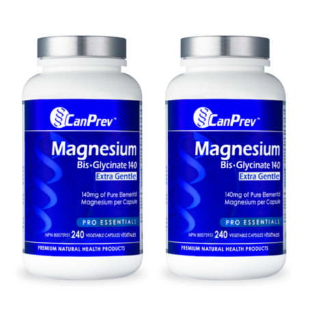CanPrev Magnesium Bis-Glycinate 140 Extra Gentle 240 Vegi Capsules | Unbeatable Prices, Daily Deals | VITASHOP