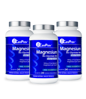 CanPrev Magnesium Bis-Glycinate 140 Extra Gentle 240 Vegi Capsules | Unbeatable Prices, Daily Deals | VITASHOP