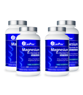 Magnesium Bis-Glycinate 140 Extra Gentle 240 Vegi Capsules | Safest & Easiest Shopping Vitamins Online | VITASHOP