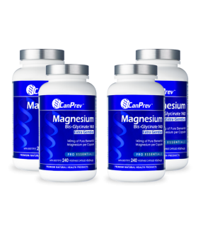 CanPrev Magnesium Bis-Glycinate 140 Extra Gentle 240 Vegi Capsules | Unbeatable Prices, Daily Deals | VITASHOP