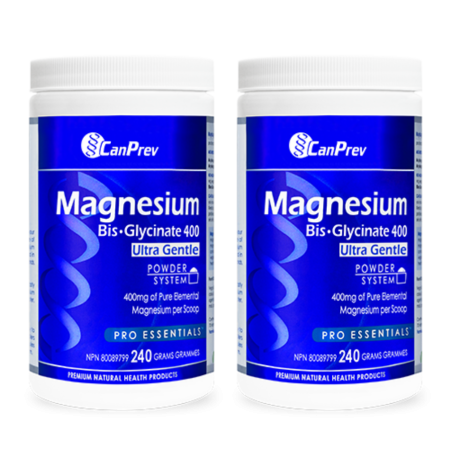 Magnesium Bis-Glycinate 400 Ultra Gentle Powder 240 g | Safest & Easiest Shopping Vitamins Online | VITASHOP
