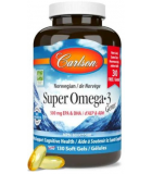Carlson Laboratories Super Omega-3 130 softgels | Unbeatable Prices, Daily Deals | VITASHOP