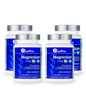 CanPrev Magnesium + Vegan D3 K2 90 Vegi Capsules | Unbeatable Prices, Daily Deals | VITASHOP