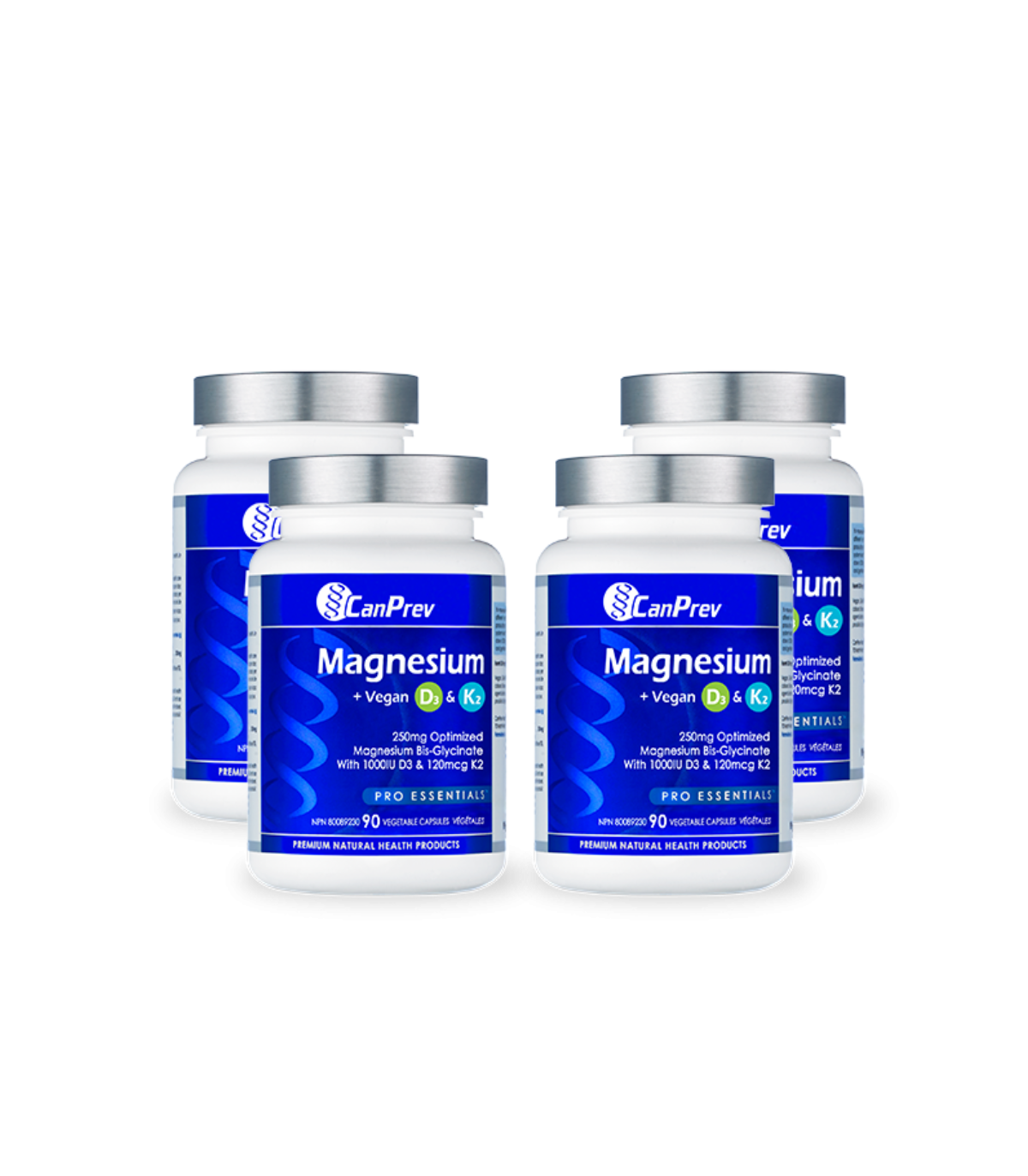CanPrev Magnesium + Vegan D3 K2 90 Vegi Capsules | Unbeatable Prices, Daily Deals | VITASHOP