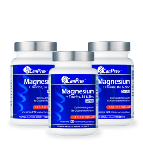 CanPrev Magnesium Cardio + Taurine, B6 & Zinc 120 Vegi Capsules | Unbeatable Prices, Daily Deals | VITASHOP