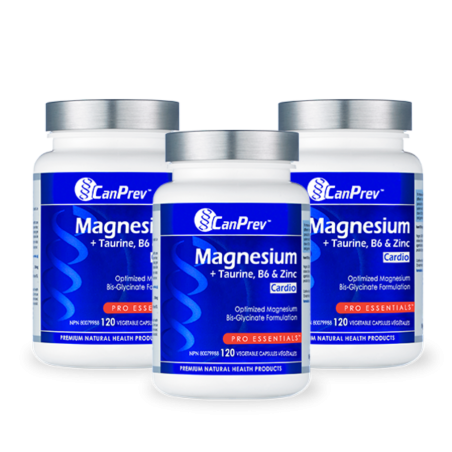 CanPrev Magnesium Cardio + Taurine, B6 & Zinc 120 Vegi Capsules | 每天不同折扣, 全网最低价格 | 种类齐全的保健品店铺 VITASHOP, 只有你想不到, 没有你买不到 !