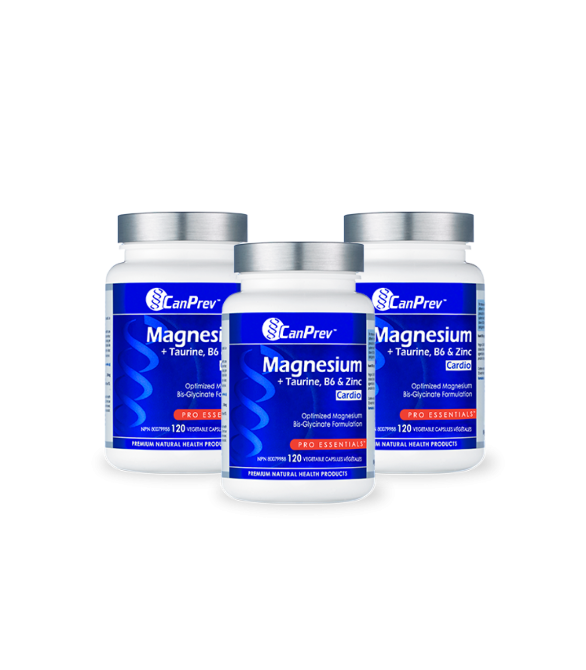 Magnesium Cardio + Taurine, B6 & Zinc 120 Vegi Capsules | Safest & Easiest Shopping Vitamins Online | VITASHOP