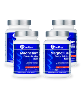 CanPrev Magnesium Cardio + Taurine, B6 & Zinc 120 Vegi Capsules | Unbeatable Prices, Daily Deals | VITASHOP