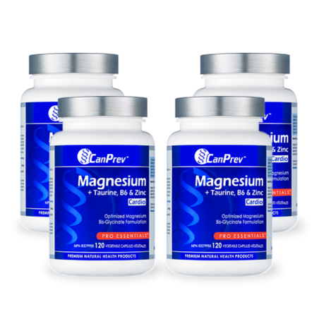 CanPrev Magnesium Cardio + Taurine, B6 & Zinc 120 Vegi Capsules | 每天不同折扣, 全网最低价格 | 种类齐全的保健品店铺 VITASHOP, 只有你想不到, 没有你买不到 !