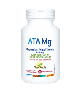 New Roots Herbal ATA Mg Magnesium Acetyl Taurate 821 mg