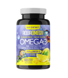 AQUAOMEGA High DHA Kids Gummies Lemon 60 Gummies
