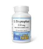Natrual Factors L-Tryptophan 220毫克,9 Vegi Caps