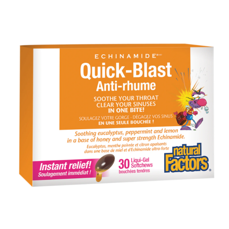 Quick-Blast, ECHINAMIDE 30 Softchews liquides-Gel