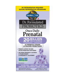 Garden of Life Dr. Formulated Probiotics Once Daily Prenatal Shelf Stable 30 Vegi Capsules | Unbeatable Prices, Daily Deals | VI