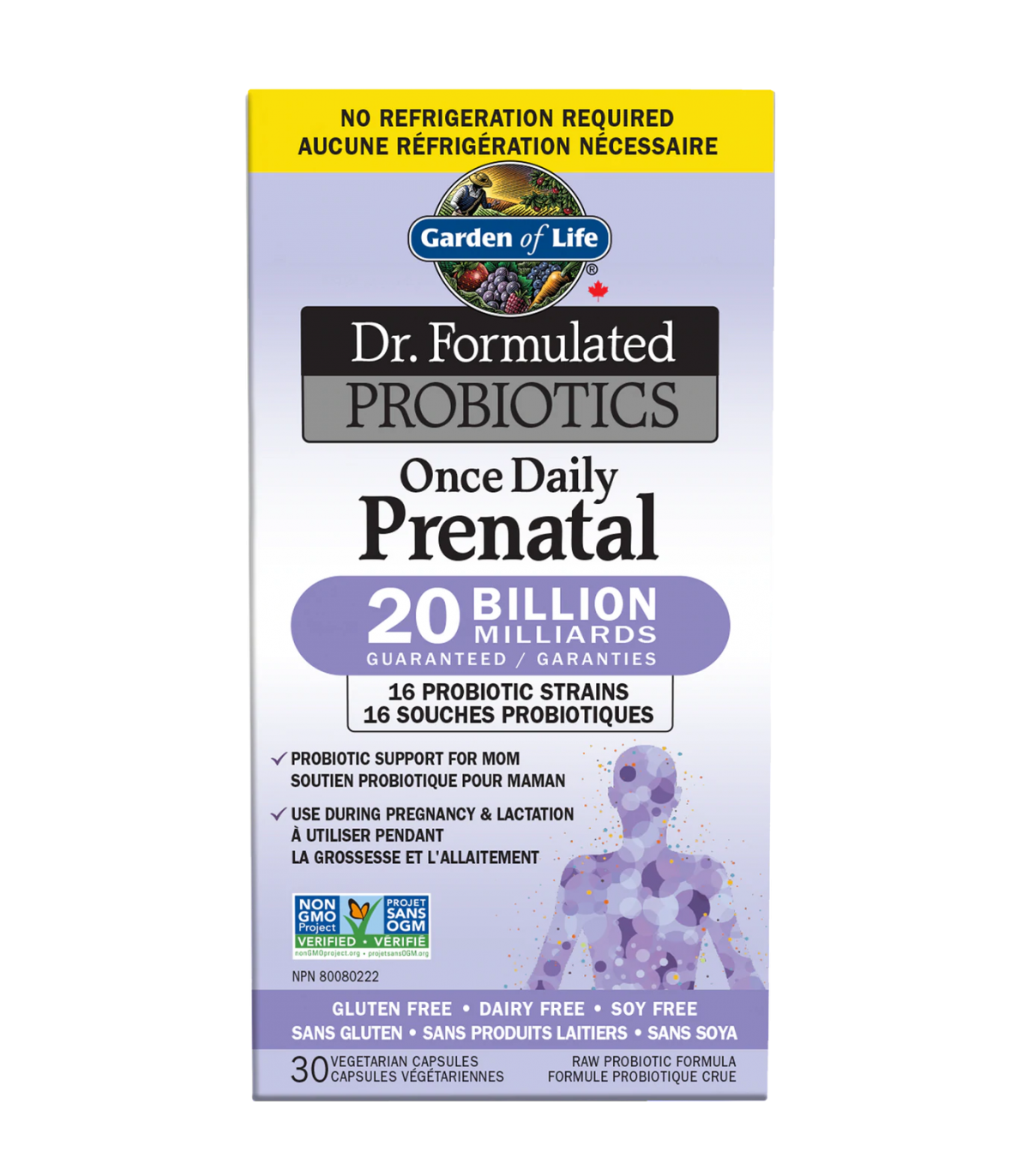 Garden of Life Dr. Formulated Probiotics Once Daily Prenatal Shelf Stable 30 Vegi Capsules | Unbeatable Prices, Daily Deals | VI
